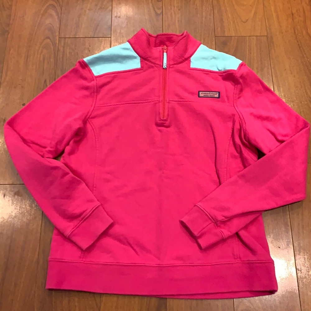 Vineyard Vines Fuchsia Shep Shirt Medium